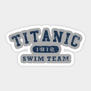 Titanic Swim Team Sticker